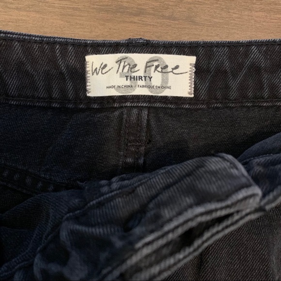 Free People Rainn A-line Denim Skirt Size … - Picture 4 of 6